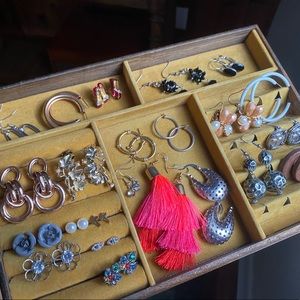 Vintage to Modern earring lot! 20 plus pairs
